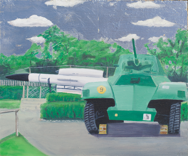 Blackgang Chine, Adventureland, Humber Armoured Car, Bloodhound Missile